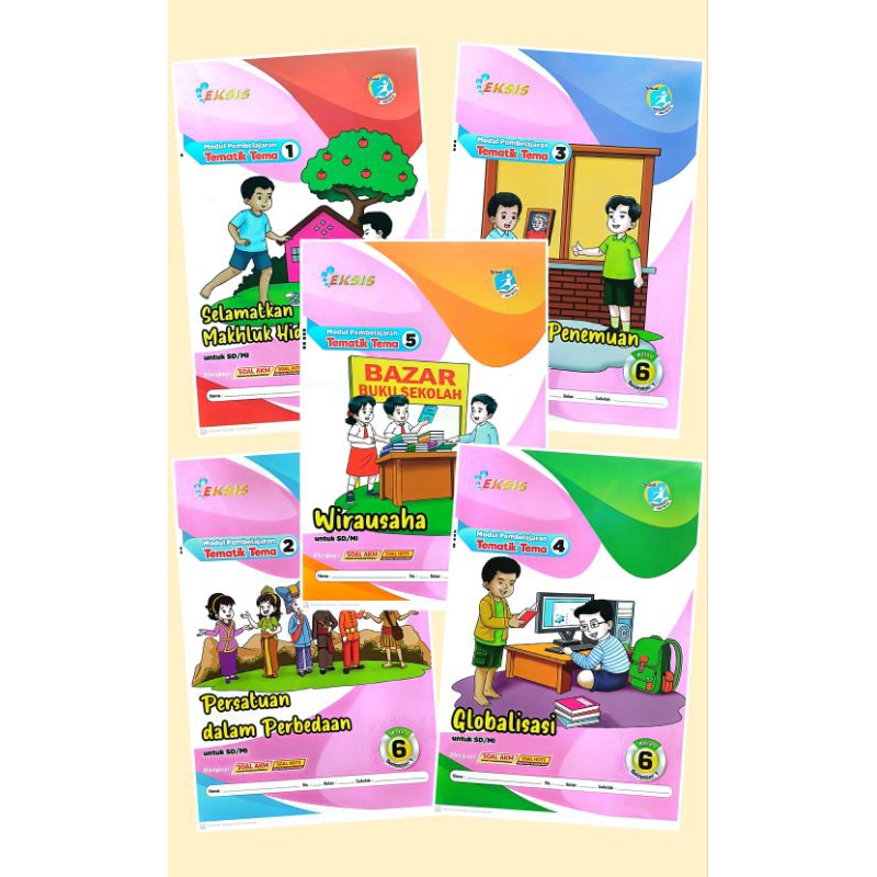 BUKU LKS SD MI TEMATIK KELAS 6 TEMA 1 2 3 4 5 KURIKULUM 2013 SEMESTER 1 GANJIL | EKSIS HAL 96