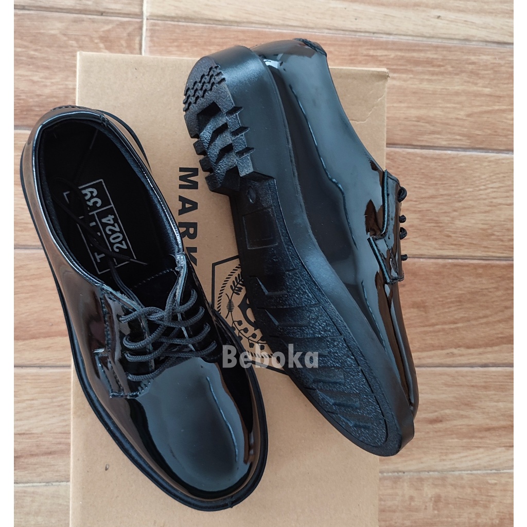 Sepatu TNI Kulit asli sepatu TNI sepatu PDH