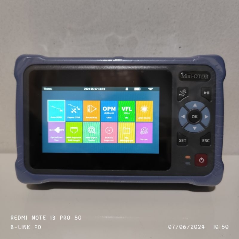 otdr mini novker nk4000 / otdr mini 2 lamda / otdr touchscreen