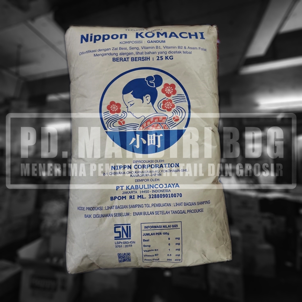 

NIPPON KOMACHI 25 KG TEPUNG TERIGU