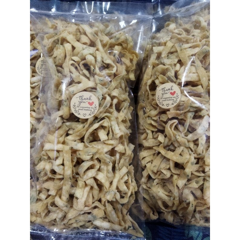 

Keripik bawang asin renyah Homemade 500gr