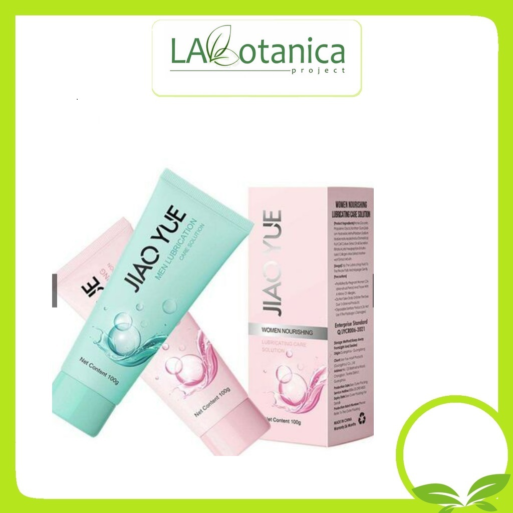 JIAO YUE Lubricant 100 ml  Pelumas Kondom Pria Dan Wanita - Gel Pijat Pria