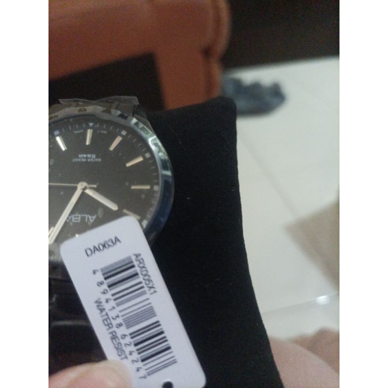 Jam Tangan ALBA Stainless Hitam