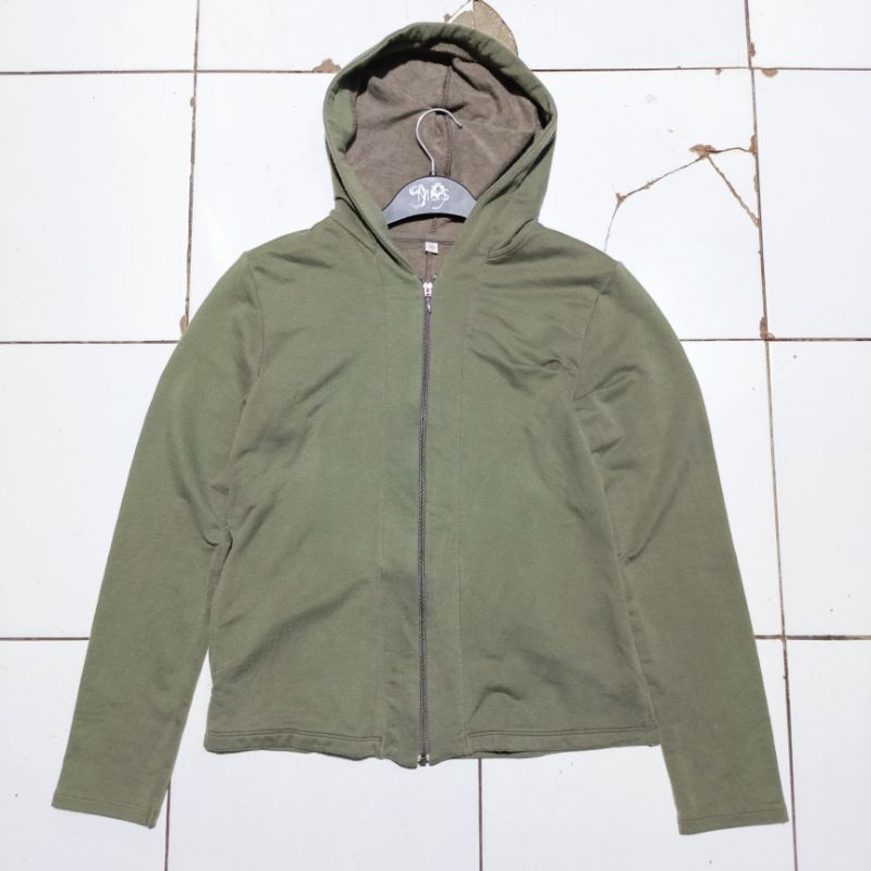 UNIQLO GU sweater hoodie crewneck atasan wanita second thrift original