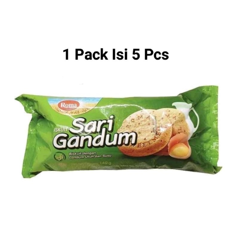 

Roma Biskuit Roll Sari Gandum Utuh Dan Susu 149 Gr (1 Pack Isi 5 Pcs)