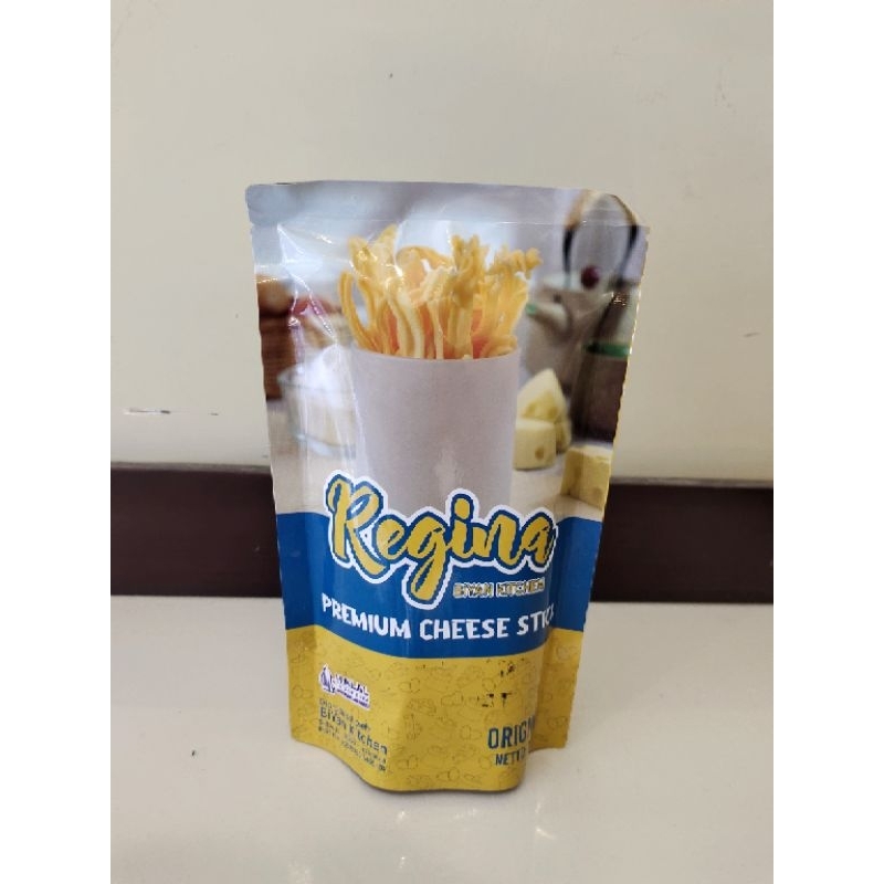 

Stik Keju Regina Premium Cheese Stick 75 Gram Camilan Gluten-free Tanpa Bahan Pengawet