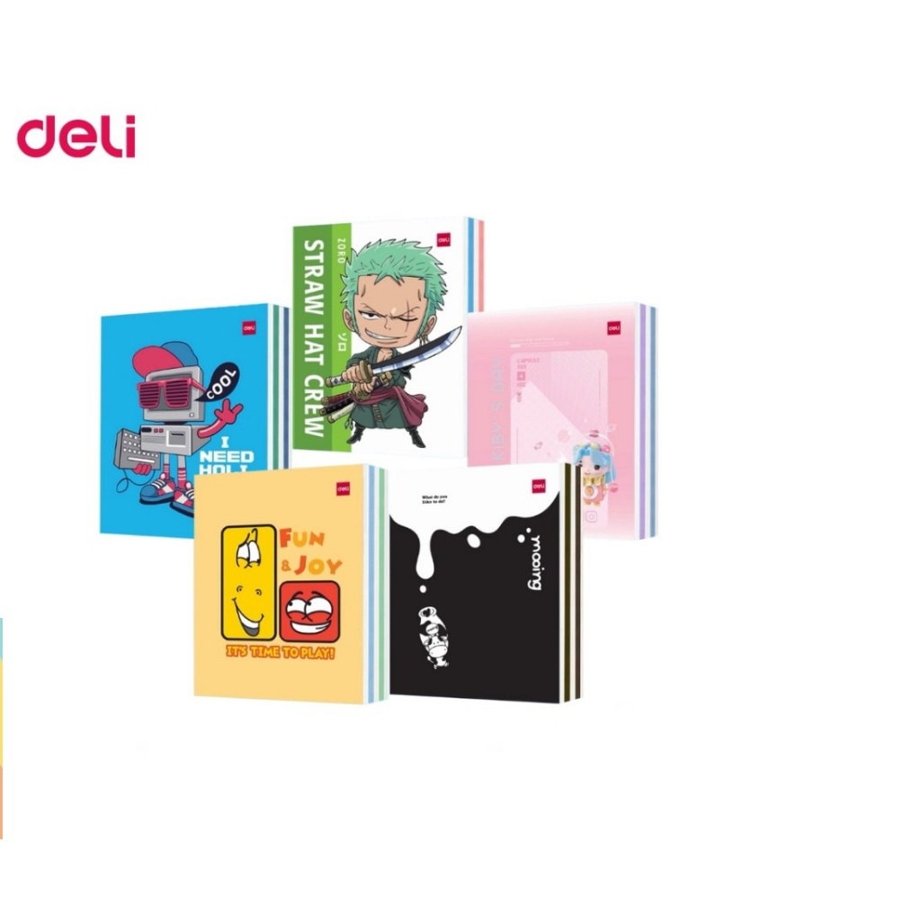 

( Pack/ Isi 10 Buku ) Buku Tulis Deli 58 Lembar