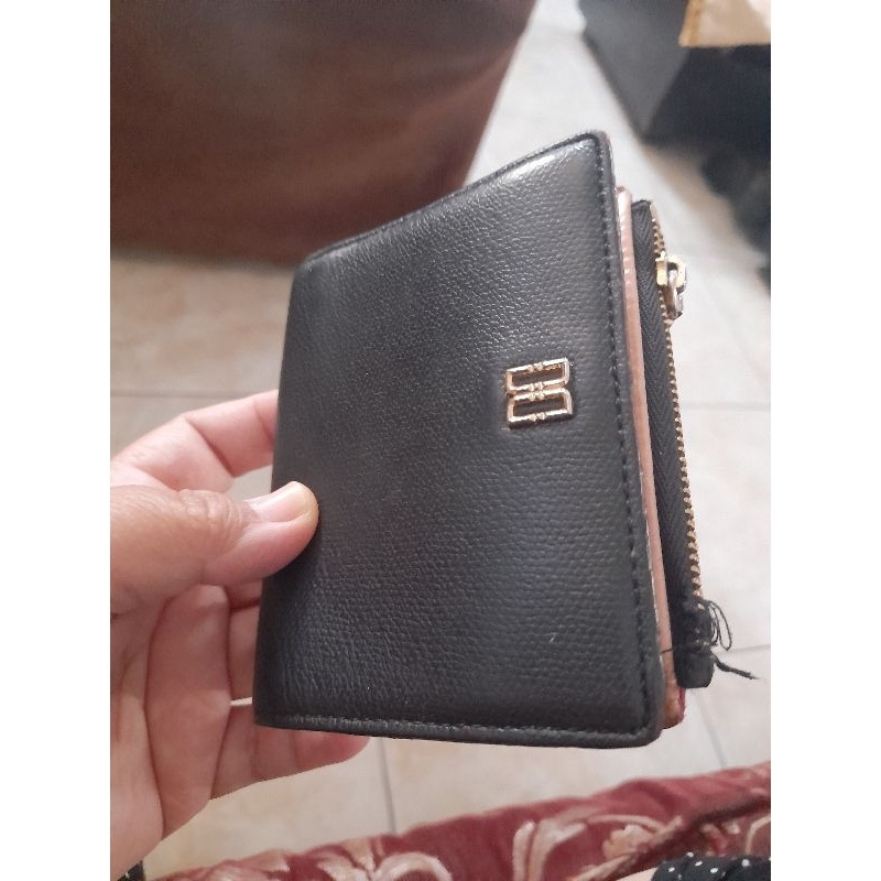 dompet kecil preloved daks kulit sapi asli