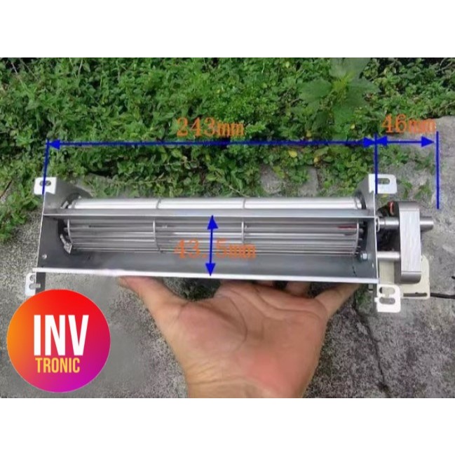 Dinamo Cross Flow Fan AC220V Cross Flow Axial Chassis Cooling Fan Acc