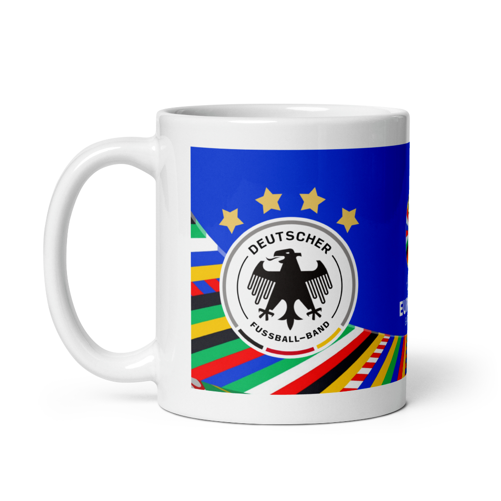 Mug Euro 2024 Gelas Euro 2024 Souvenir Mug Custom Cetak Print Mug Jerman Mug Germany