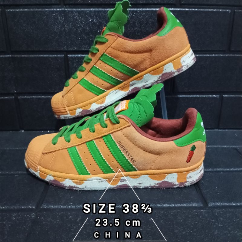 Adidas Superstar X Melting Sadness, Size 38⅔, Insole 23.5 cm
