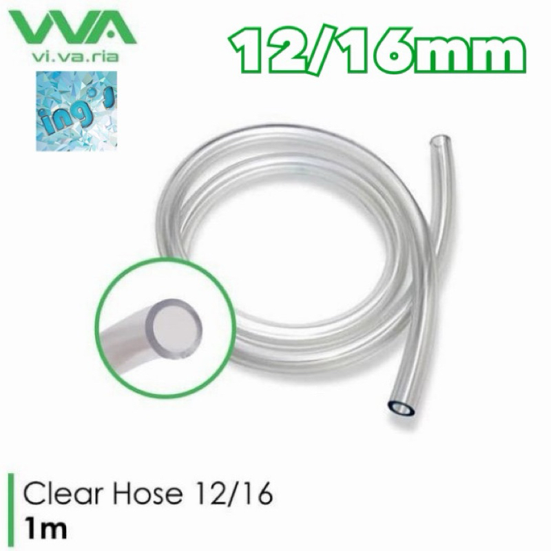 Vivaria Clear Hose 12/16mm (13mm)