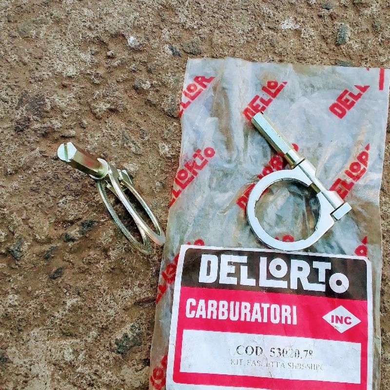 Kleman Karburator 16 Vespa PTS 90 Special Delorto Asli