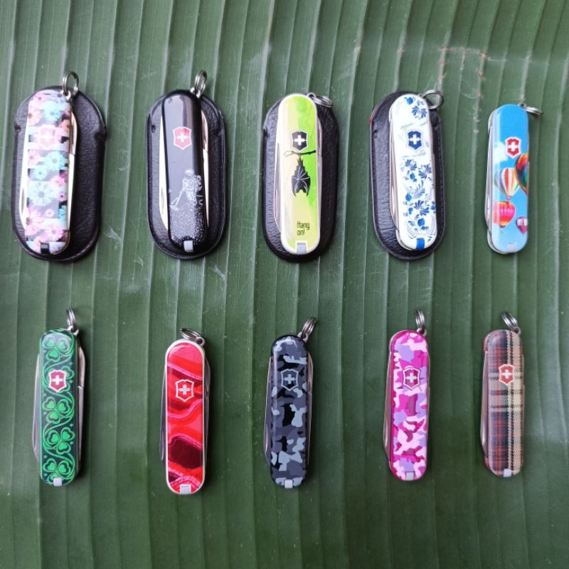 Victorinox Classic SD Limited Edition Gantungan kunci Ganci Swiss Army Aksesoris EDC mini mungil Gun