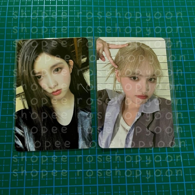 [BACA DESKRIPSI] IVE gaeul rei liz leeseo broadcast photocard ive mine pc bc