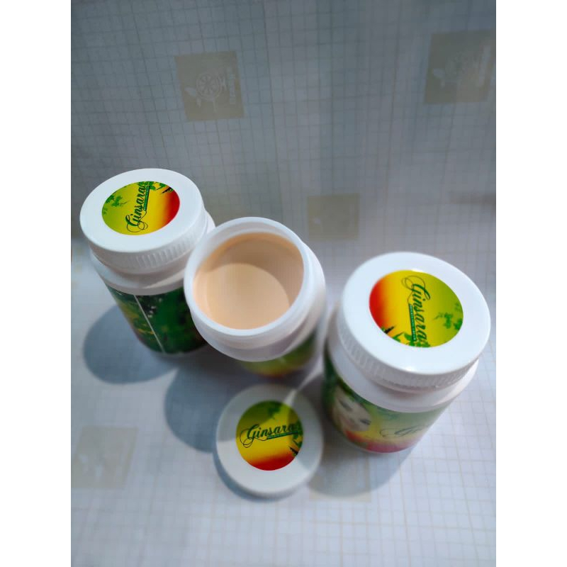 Day Cream Ginsara 1kg BPOM / Cream Siang Ginsara BPOM ASLI