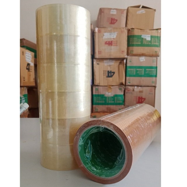 

LAKBAN BENING 45mm / OPP TAPE COKLAT 2 INCH MURAH
