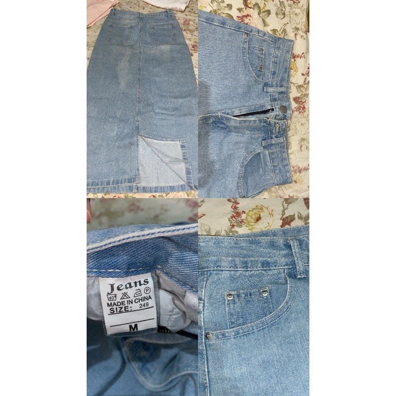 rok jeans/cutbray/kulot jeans