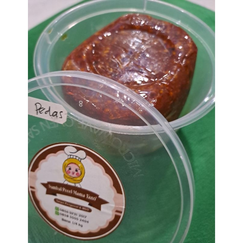

Sambel pecel mama yanti asli Mojokerto