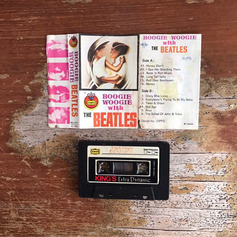 Kaset Pita Boogie Woogie With The Beatles