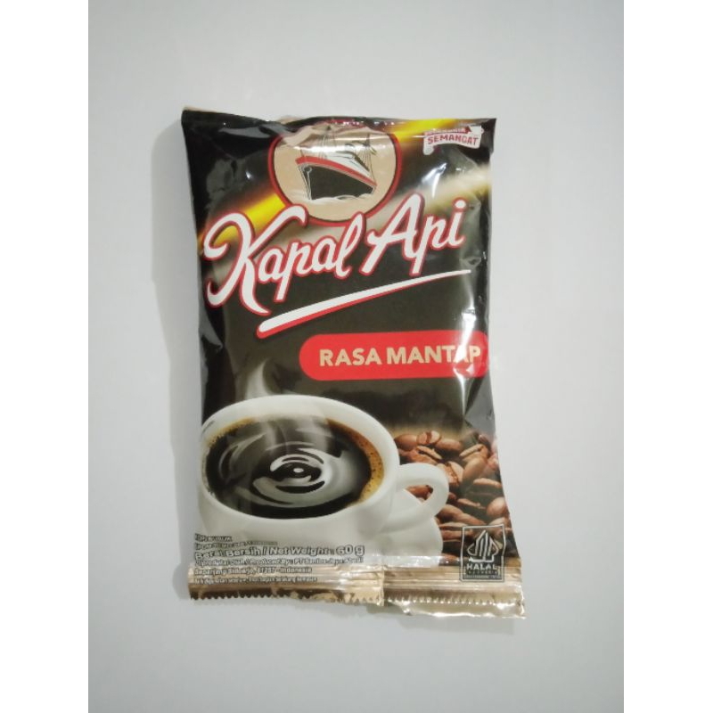 

kopi bubuk kapal api rasa mantap 60gr