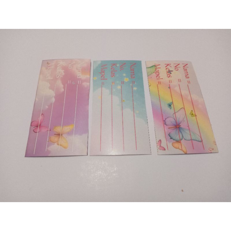 

Stiker mata pelajaran 10 pc