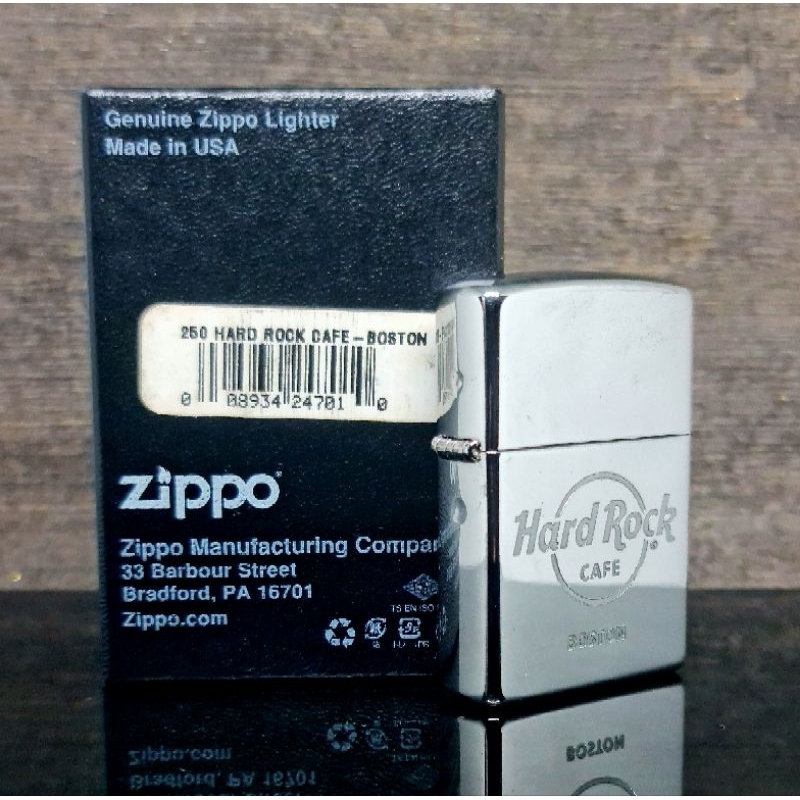 Zippo Hard Rock Cafe Boston 2010