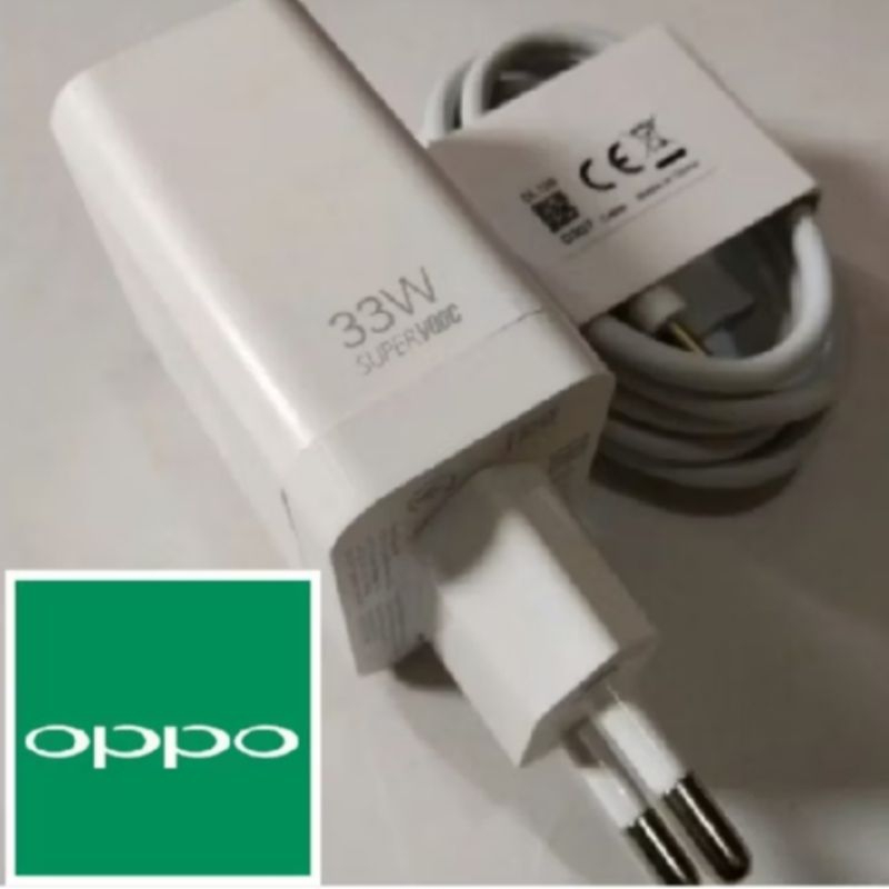 CHARGER OPPO 33WATT 100%OPPO SUPER VOOC.