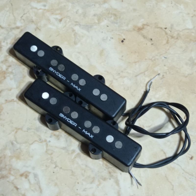 Pickup Jazz Bass 4 String Snydermax Alnico