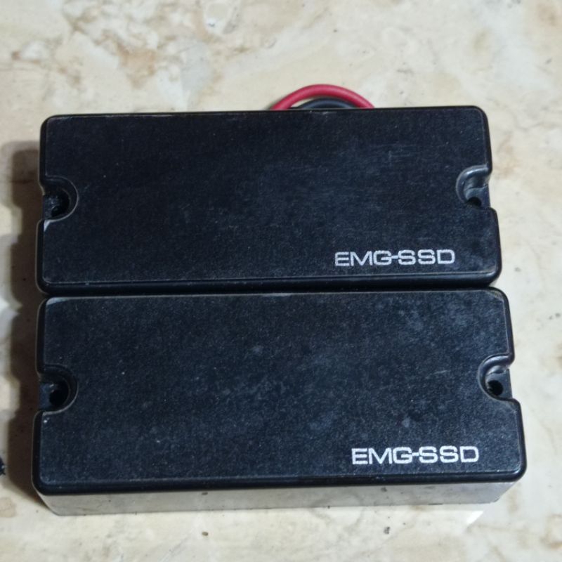 Pickup Bass EMG SSD 4 String Humbucker Pasif Pickup.