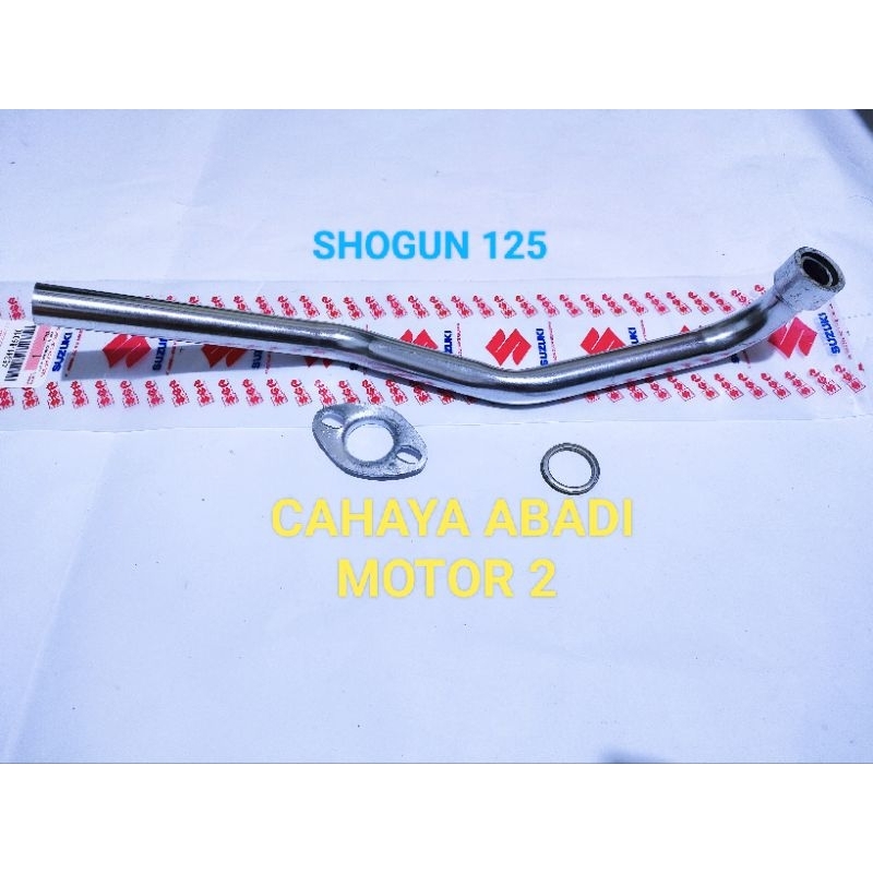 LEHER PIPA SAMBUNGAN KENALPOT KNALPOT+PAKING SUZUKI SHOGUN 125 SHOGUN SP 125 RR FL ARASHI 125 BEST P