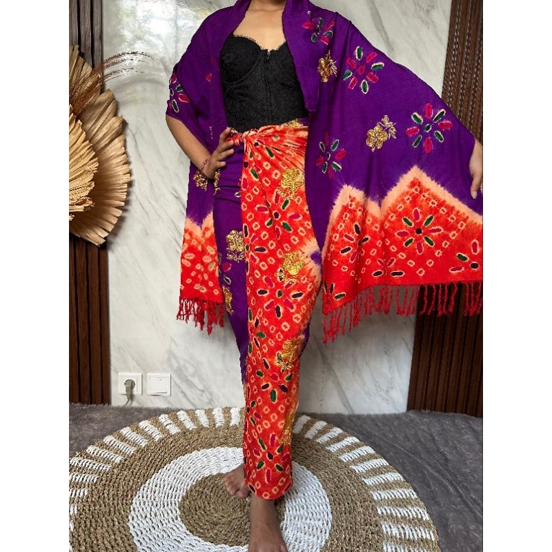 SUTRA JUMPUTAN BORDIR SUGENG SET SELENDANG || SUTRA JUMPUTAN || SUTRA MASTULI JUMPUTAN