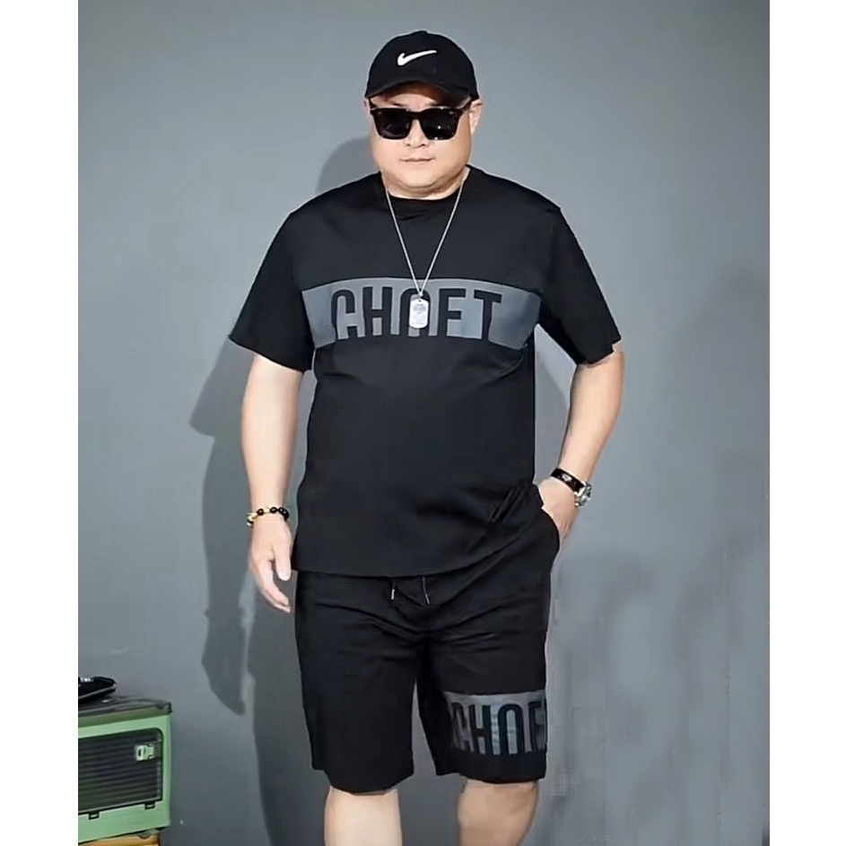 Importir  SETELAN PRIA LENGAN PENDEK CELANA PENDEK FASHION COWOK BAJU DISTRO JUMBO CHOFT