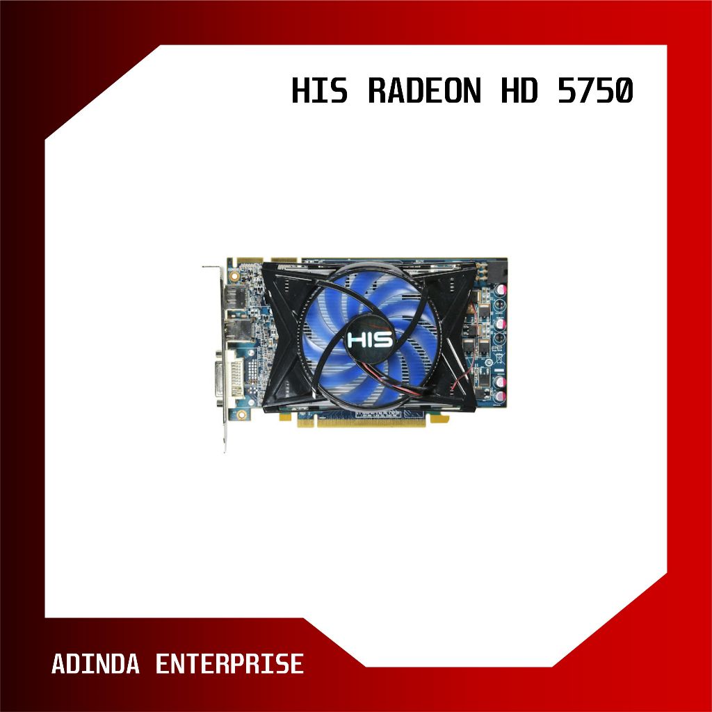 VGA HIS RADEON HD 5750 iCooler IV 1GB GDDR5 128 BIT