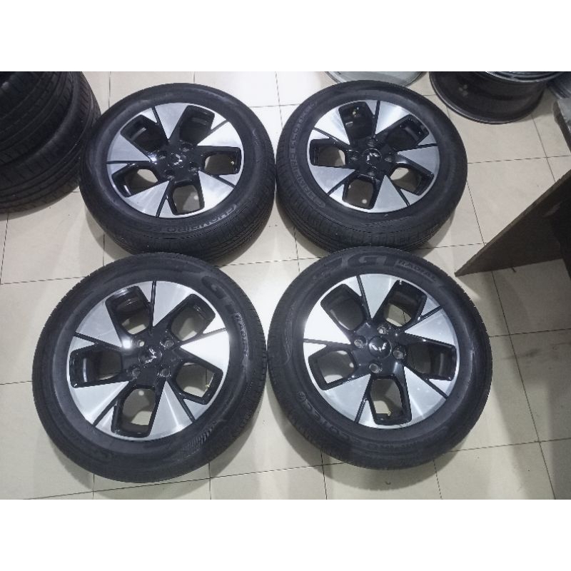 Velg Mobil Standar Ring 16 Pcd 4x114 STD WULING ALVEZ R16X6 H4X114 ET37 + BAN 205 60 16 GT Radial