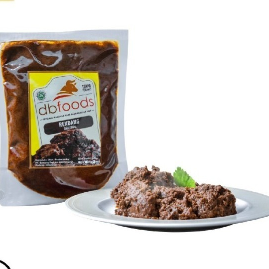 

Rendang Asli Padang 250 GR Dbfoods Packaging Plastik