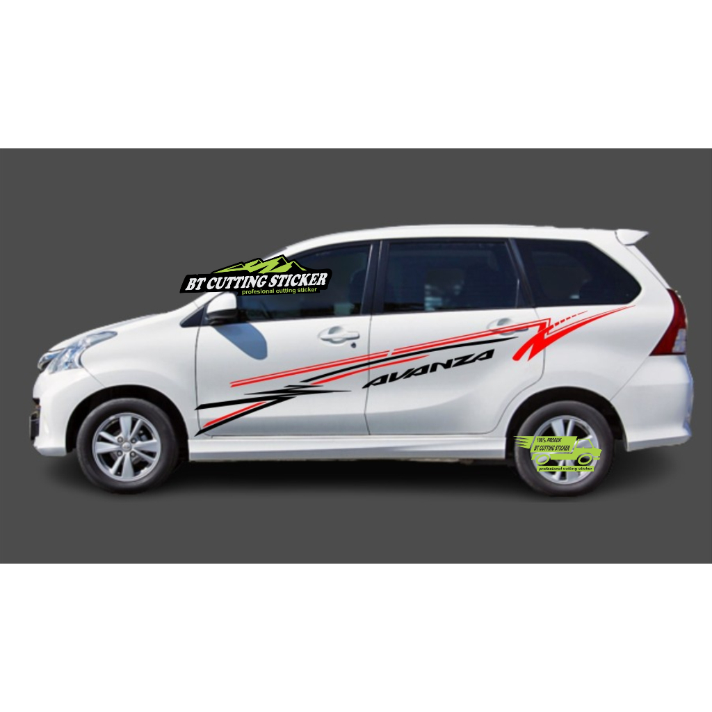 stiker avanza striping mobil avanza stiker variasi mobil avanza