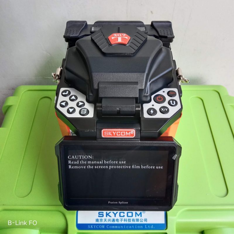 splicer skycom t307 / splicing / fusion splicer fiber optik