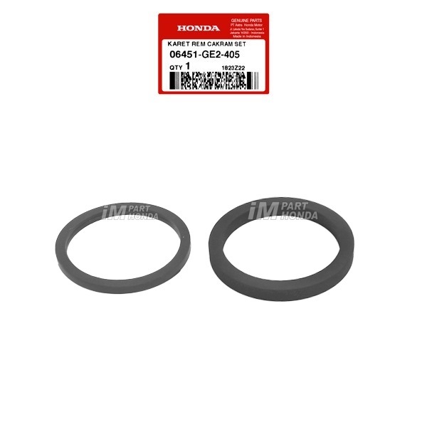06451-GE2-405 Seal Piston Kaliper Depan Karisma Supra X 125 Batman Fit New Tiger Megapro Primus Mono