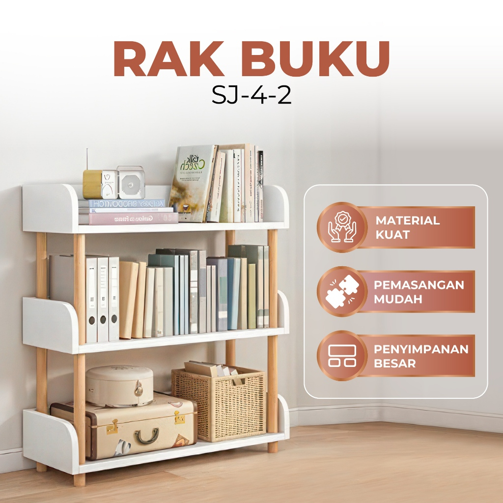 Rak Susun Serbaguna - Rak Buku - Rak Serbaguna Susun - Rak Buku Susun - Lemari Minimalis