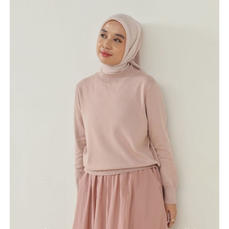 BASIC KNIT TOP SWEATER NUETA