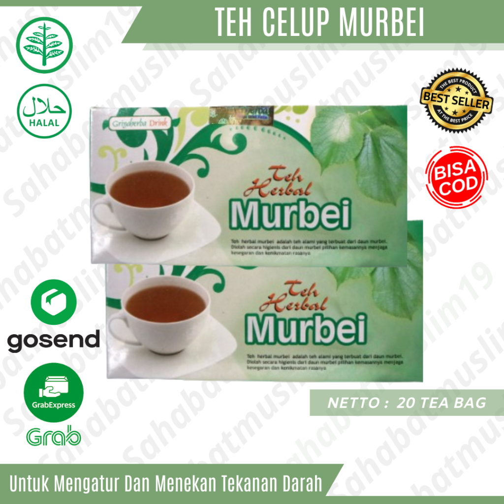 

Teh Celup Murbei Griya Herba Herbal Mengatasi Tekanan Darah Ampuh Original