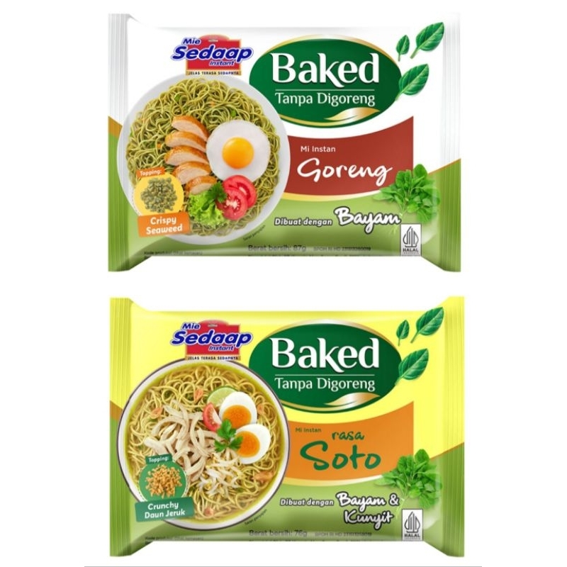 

SEDAP BAKED MIE INSTAN 76/87g