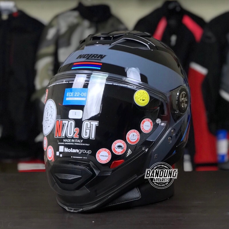 Nolan N702 GT Jetpack Ncom Slate Grey 066 Nolan N70-2 GT