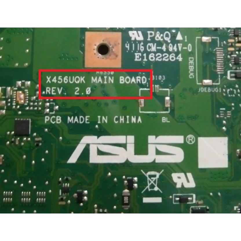 IC BIOS Asus A456U board X456UQK Rev 2.0