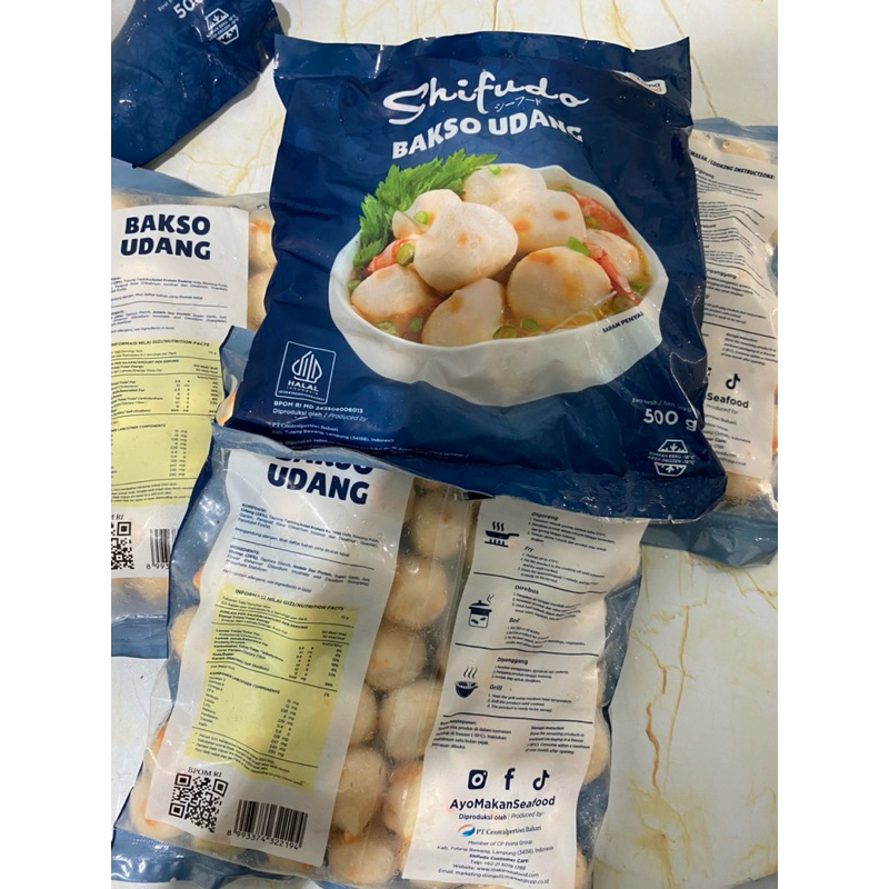 

Bakso udang shifudo 500g