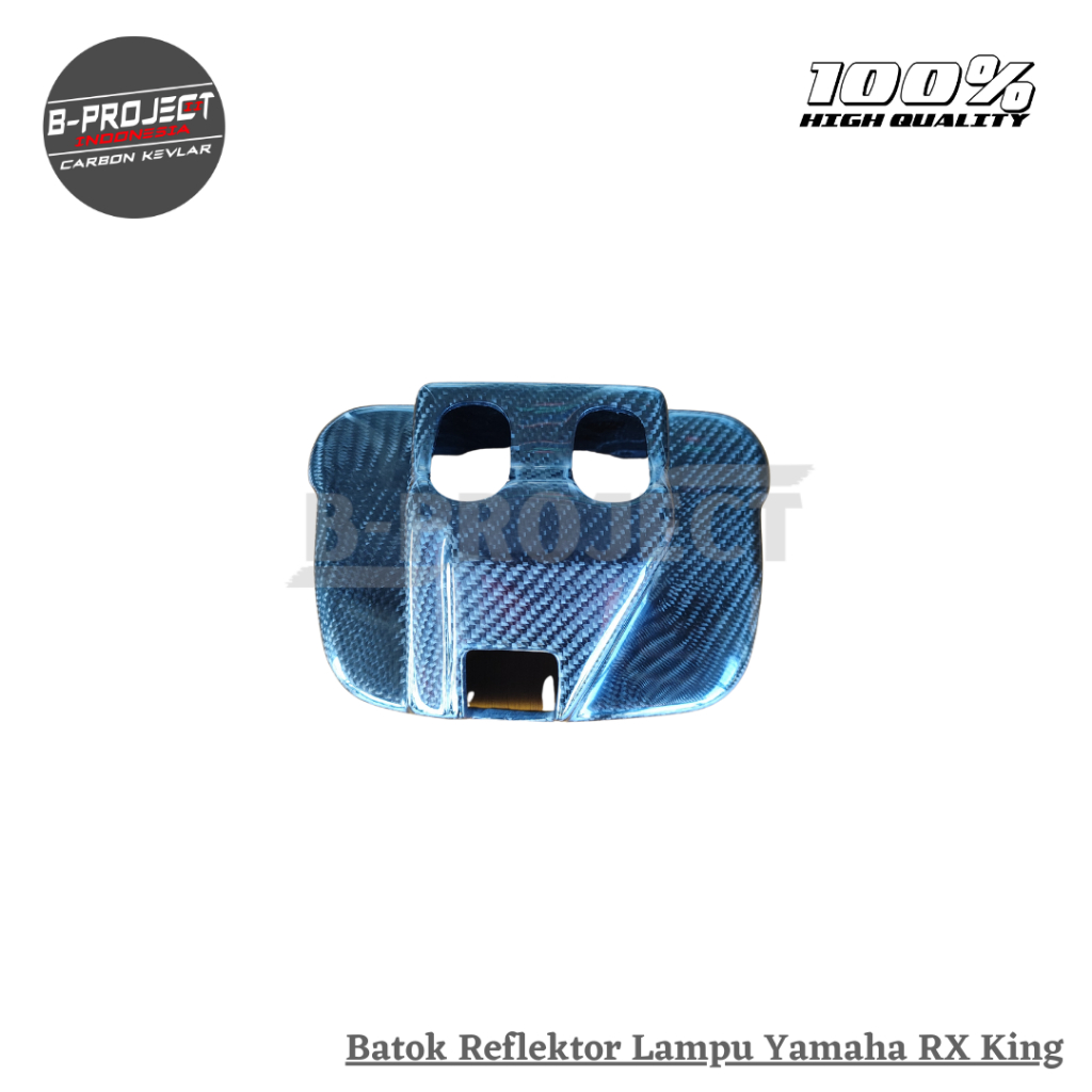 Batok Reflektor Lampu Depan Yamaha RX King Carbon Kevlar Asli