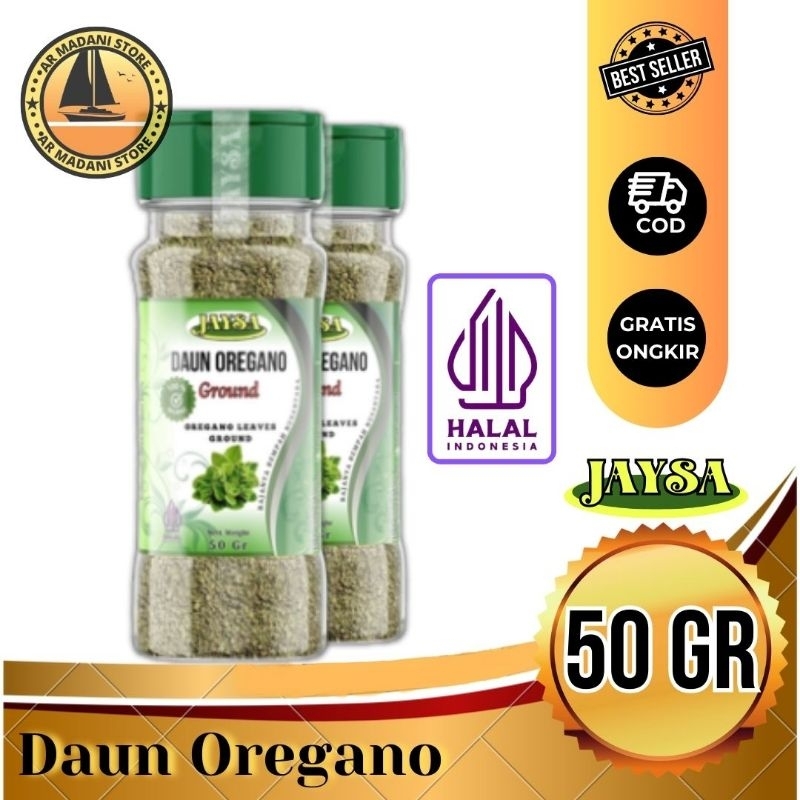 

JAYSA Daun Oregano 50 gr / Oregano Flakes / Italian Herbs / Oregano Kering / Oregano Leaves / Dried Oregano Leaves Premium / Daun Oregano Premium / Oregano Kering Import / Oregano Flakes Dried Dried / Bumbu Instan / Bumbu Masak / Bumbu Murah
