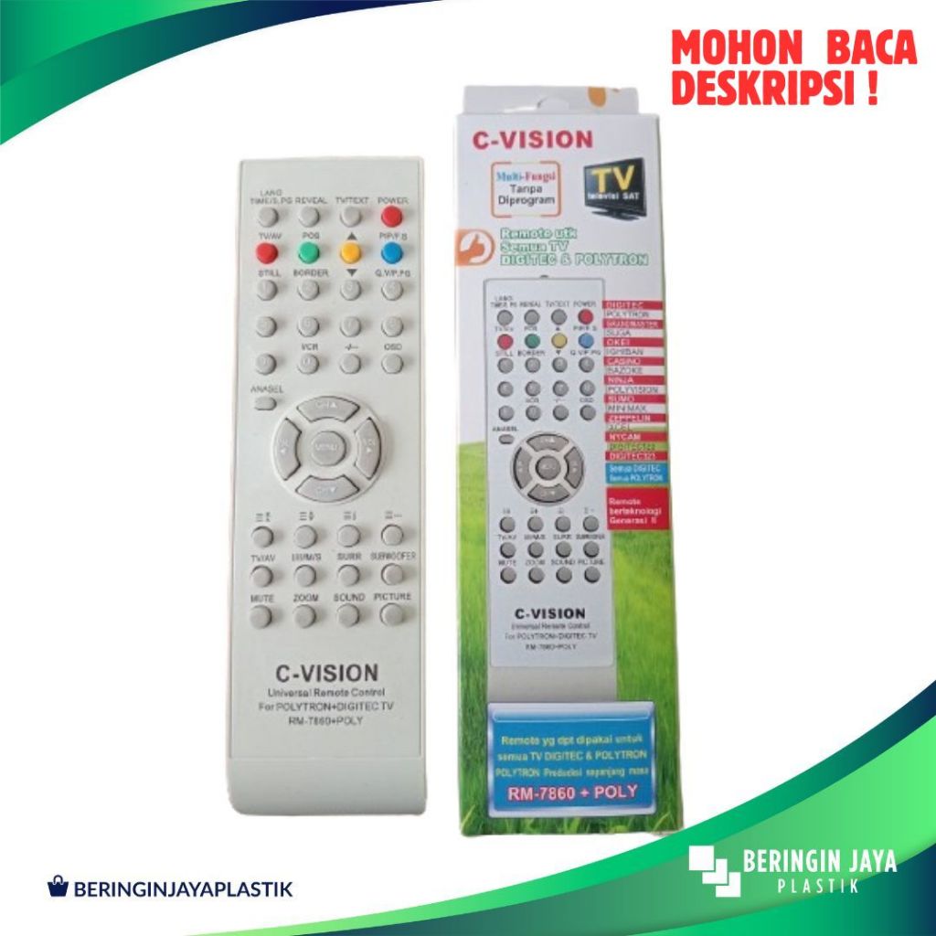 Remote Remot C Vision Digitec RM - 7860