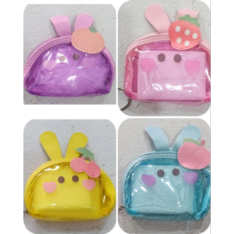 Dompet Koin Mini Transparan